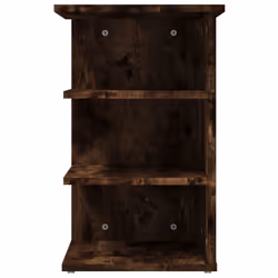 vidaXL Side Cabinet Engineered Wood Home Storage Cabinet Unit Multi Colours - smoked oak - Additional view 4
