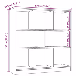 VidaXL 826379 living room bookcase - Additional view 7