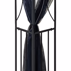 vidaXL Gazebo Outdoor Canopy Marquee Garden with Sidewalls Anthracite Steel - 400 x 300 x 270 cm - Additional view 4
