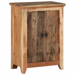 vidaXL Sideboard 55x33x75 cm Solid Wood Acacia and Reclaimed Cupboard Cabinet - Additional view 10