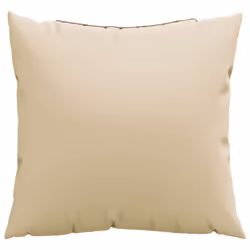 vidaXL Sofa Cushions Chair Cushions Outdoor Seat Cushion 4 pcs Beige Fabric