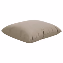 vidaXL Sofa Cushions Chair Cushions Outdoor Seat Cushion 4 pcs Taupe Fabric - Additional view 4