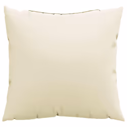 vidaXL Sofa Cushions Chair Cushions Outdoor Seat Cushion 4 pcs Cream Fabric