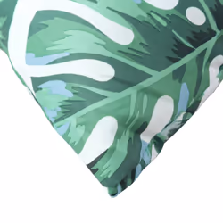 vidaXL Throw Pillows Seat Cushion Sofa Chair Pad Pillow Case 4 pcs Fabric - leaf pattern, 60 x 60 cm - Additional view 5