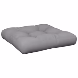 vidaXL Pallet Cushion Gray 19.7x19.7x4.7 Fabric