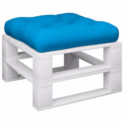 vidaXL Pallet Cushion Blue 23.6x23.6x4.7 Fabric