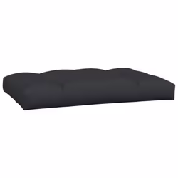 vidaXL Pallet Cushions Sofa Cushion Seat Pad Chair Cushion Fabric - black - Additional view 5