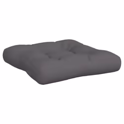 vidaXL Pallet Cushions Sofa Cushion Chair Cushion 3 pcs Anthracite Fabric - Additional view 5