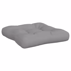 vidaXL Pallet Cushions Sofa Cushion Seat Pad Chair Cushion 3 pcs Grey Fabric - Additional view 5