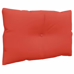 vidaXL Pallet Cushions Sofa Cushion Seat Pad Chair Cushion 3 pcs Red Fabric - Additional view 6