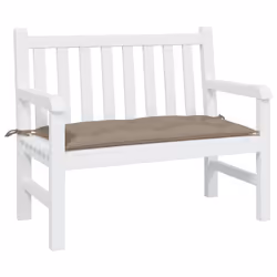 vidaXL Garden Bench Cushion Taupe 39.4x19.7x2.8 Oxford Fabric