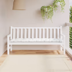 vidaXL Bench Cushion Leaf Pattern 70.9""x19.7""x2.8"" Fabric