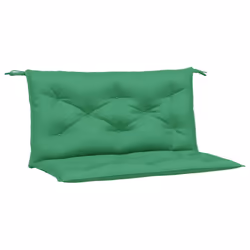 vidaXL Garden Bench Cushions 2pcs Green 39.4x19.7x2.8 Oxford Fabric