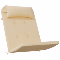 vidaXL Adirondack Chair Cushions 2 pcs Beige Oxford Fabric