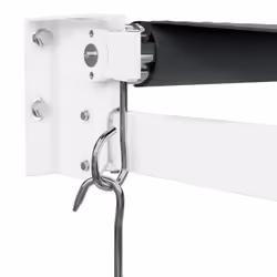 vidaXL Retractable Awning Patio Awning Anthracite 3x2.5 m Fabric and Aluminium - Additional view 6