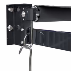 vidaXL Retractable Awning Canopy Anthracite 3.5x2.5 m Fabric and Aluminium - Additional view 8
