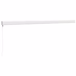 vidaXL Retractable Awning Canopy Yellow and White 5x3 m Fabric and Aluminium - Additional view 5