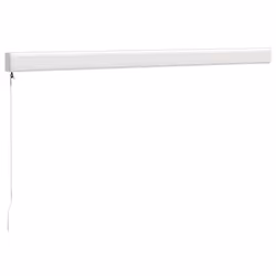 vidaXL Manual Cassette Awning Retractable Window Canopy Shade Patio Awning - orange and brown, 350 x 250 cm - Additional view 5