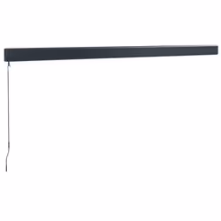 vidaXL Retractable Awning Canopy Orange and Brown 4.5x3 m Fabric and Aluminium - Additional view 7