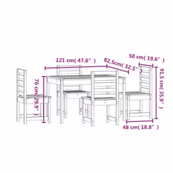 VidaXL 3154683 outdoor furniture set - Additional view 8