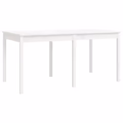 vidaXL Garden Dining Set Outdoor Table and Chair Set 7 Piece Solid Wood Pine - white pine - Additional view 6