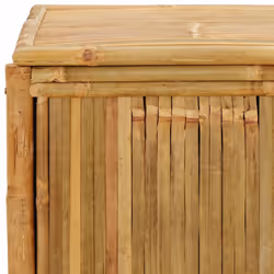 vidaXL Garden Storage Box Outdoor Cushion Tool Chest Pillow Blanket Box Bamboo - 60 x 52 x 55 cm - Additional view 6