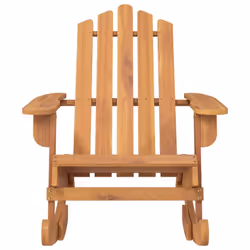 vidaXL Adirondack Rocking Chair Garden Chair Deck Chair Solid Wood Acacia - Additional view 2