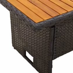 VidaXL 362187 outdoor table Black - Additional view 6