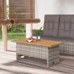 VidaXL 362188 outdoor table Grey - Additional view 2
