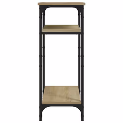 vidaXL Side Table Engineered Wood Desk Multi Colours 35x30x60 cm/40x30x75 cm - sonoma oak - Additional view 6