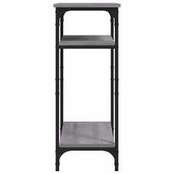 vidaXL Side Table Engineered Wood Desk Multi Colours 35x30x60 cm/40x30x75 cm - grey sonoma - Additional view 6