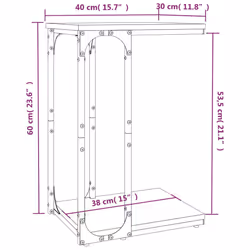 VidaXL 825819 coffee/side/end table - Additional view 8