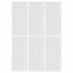 vidaXL Folding 6-Panel Room Divider Japanese Style Shoji Multi Colours/Sizes - white, 120 x 170 cm