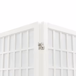 vidaXL Folding 6-Panel Room Divider Japanese Style Shoji Multi Colours/Sizes - white, 200 x 170 cm - Additional view 5