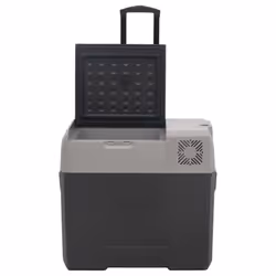 vidaXL Cool Box with Wheel and Handle Cooler Box 25 L Black and Grey PP and PE - 40 L - Additional view 5