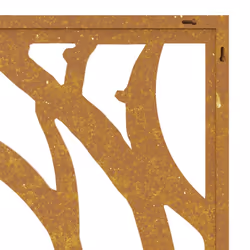 vidaXL Garden Wall Decoration Wall Art Wall Decor Corten Steel Shell Design - Additional view 7
