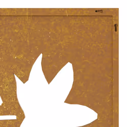 vidaXL Garden Wall Decoration Wall Art Decor Corten Steel Maple Leaf Design - Additional view 7