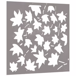 vidaXL Garden Wall Decoration Wall Art Decor Corten Steel Maple Leaf Design - Additional view 4
