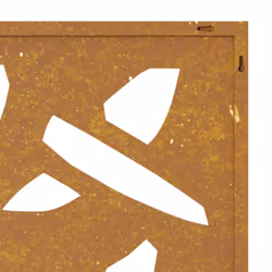 vidaXL Garden Wall Decoration Wall Art Decor Corten Steel Bamboo Leaf Design - Additional view 7