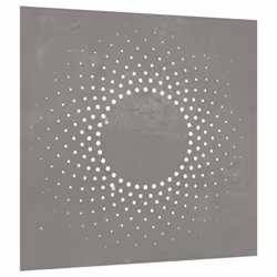 vidaXL Garden Wall Decoration Wall Art Wall Decor Corten Steel Sun Design - Additional view 4
