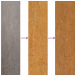 vidaXL Garden Wall Decoration Wall Art Decors 2 pcs Corten Steel Rose Design - Additional view 6