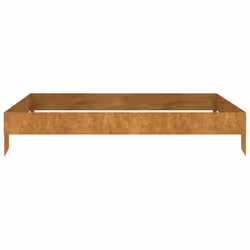 vidaXL Garden Raised Bed Outdoor Planter Flower Box Planter Pot Corten Steel - Additional view 2