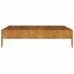 vidaXL Garden Raised Bed Outdoor Planter Flower Box Planter Pot Corten Steel - Additional view 2