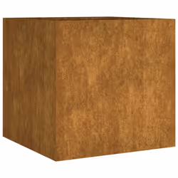 vidaXL Planter Garden Raised Bed Plant Pot Flower Box Flower Pot Corten Steel - 40 x 41 x 40 cm