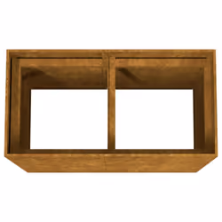vidaXL Planter Garden Raised Bed Plant Pot Flower Box Flower Pot Corten Steel - 80 x 40 x 80 cm - Additional view 4