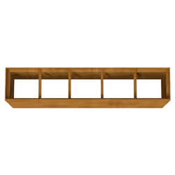 vidaXL Planter Garden Raised Bed Plant Pot Flower Box Flower Pot Corten Steel - 200 x 40 x 80 cm - Additional view 4