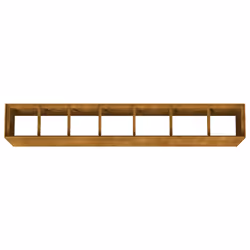 vidaXL Planter Garden Raised Bed Plant Pot Flower Box Flower Pot Corten Steel - 280 x 40 x 80 cm - Additional view 4