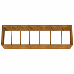vidaXL Planter Garden Raised Bed Plant Pot Flower Box Flower Pot Corten Steel - 280 x 80 x 80 cm - Additional view 4