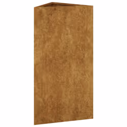 vidaXL Garden Planter Raised Bed Outdoor Flower Box Flower Pot Corten Steel - 40 x 34.5 x 75 cm - Additional view 2