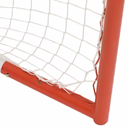 vidaXL Hockey Goal with Net Hockey Training Red and White Steel and Polyester - Additional view 4